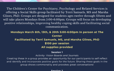 Social Skills Group Spring 2023